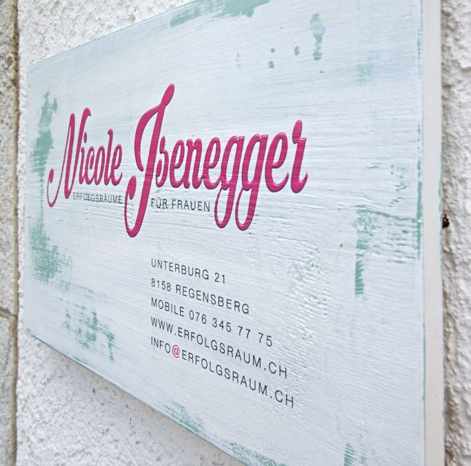 Der Erfolg kann nur bei dir einziehen, wenn wer weiss, wo du bist.